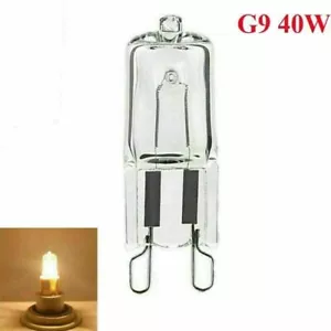 10/ 20 G9 Halogen Bulbs 40W 220V Warm White Capsule Replace LED Lamp - Picture 1 of 10