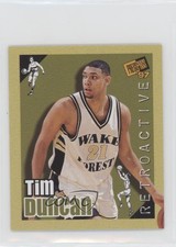 1997 Press Pass Double Threat Retroactive Tim Duncan #1 Rookie RC HOF