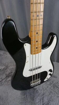 Bajo estilo Heart Man Suzuki Precision/Musicmaster años 70 - negro Foto 1 de 4