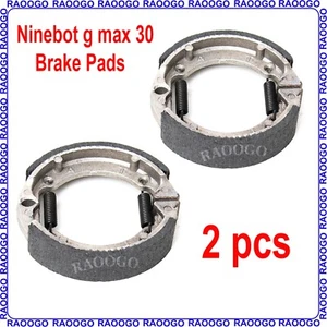 2 PIEZAS Zapatas Pastillas Freno Ninebot Max G30 Rueda Rueda Delantera Llanta Scooter Eléctrico - Imagen 1 de 6