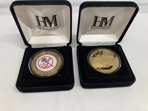 New York Yankees Collection & Stadium Coin Medallions - Highland Mint 1923-2008 - Picture 1 of 5
