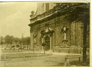 FOTO 1900, Stadt GENT GENT BELGIEN, die Kirche KLEINER BEGINENHOF - Bild 1 von 1