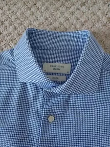 Camicia uomo formale PROFUOMO Cutaway slim fit non stirata 16/41 - Foto 1 di 17