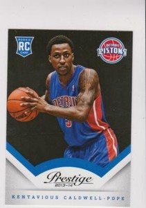 2013-14 Panini Prestige #168 Kentavious Caldwell-Pope rookie, Washington Wizards