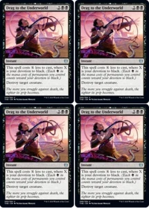 MTG - 4x DRAG TO THE UNDERWORLD - Theros Beyond Death (U) - Picture 1 of 1