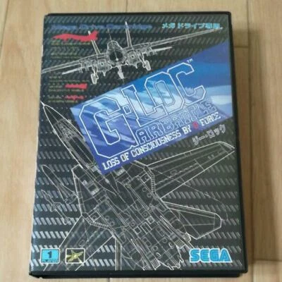 G-LOC Air Battle MegaDrive MD Genesis Used Japan Shooter Boxed Working 1993 - Image 1 of 4
