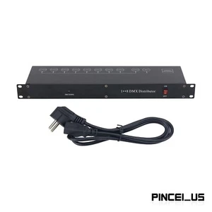 DMX512 8CH DMX Distributor DMX Amplifier DMX Splitter Standard Version for Stage - Picture 1 of 7