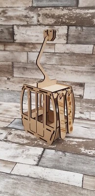 Kit de montaje de corte láser para góndola de esquí Foto 1 de 4