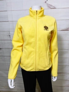 Lauren Ralph Lauren Damen-Fleecepullover Größe S gelb mit durchgehendem Reißverschluss Langarm - Bild 1 von 8