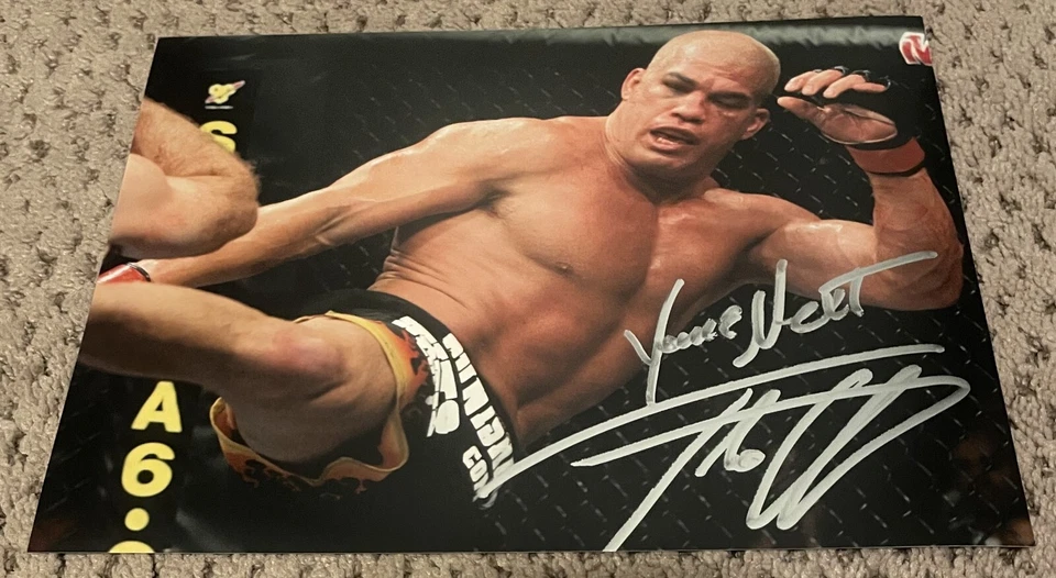 FOTO AUTÓGRAFA FIRMADA POR TITO ORTIZ 8X10 UFC MMA Foto 1 de 1