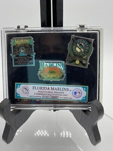 Florida Marlins Inaugural Season Commemorative Pin Set!!! Number (8145/10000) - Picture 1 of 3