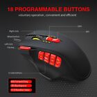 4000dpi Optical 18-Buttons Adjustable Weights Mice for Boy Girl