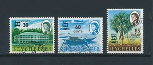 Seychelles 241-3 used, 1968 Overprints - Picture 1 of 1