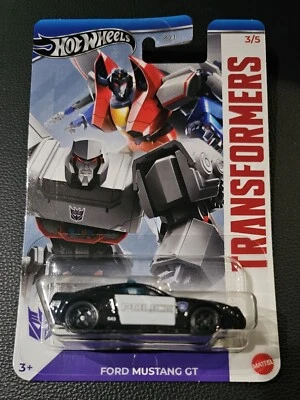 Hot Wheels Transformers Barricade Ford Mustang GT No text version - Image 1 of 3