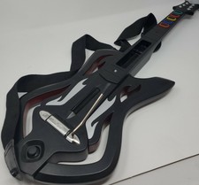 2010 Nintendo Wii Guitar Hero Warriors of Rock Wireless Guitar and Strap Tested.