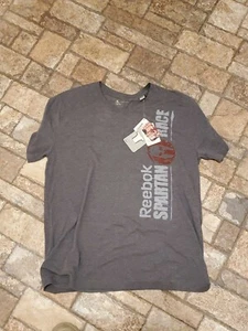 NWT Reebok Warrior Dash Gray T-Shirt XL - Picture 1 of 3