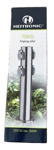 Heitronic Gartensteckdose Tokio Edelstahl, 4-fach, IP44, für außen - Bild 1 von 6