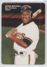 1989 Mother's Cookies San Francisco Giants Stadium Giveaway Kevin Mitchell #3