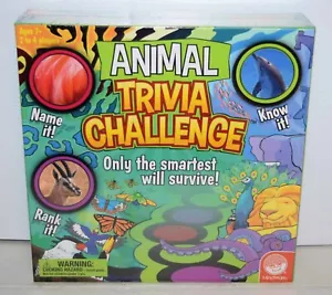 Animal Trivia Challenge Board Game by Mindware 2021 Version Brand New FREESHIP - Picture 1 of 2
