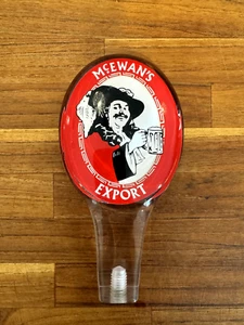 McEwan's Export Beer Keg Tap Handle 6" Acrylic - Picture 1 of 5