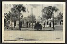 pk82276:Postcard-Vintage B&W View of Riley's Park in Junction,Florida
