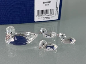 Swarovski Figure 5004695 Duck Family 3.8 Cm. Ovp & Certificate - Top Condition - Picture 1 of 3