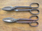 Vintage Tools Compton & True Value Sheers Sheet Metal Forged Steel Tin Snips 12"