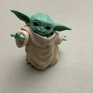 Figura de acción Grogu Mandalorian Baby Yoda Star Wars muñeca de 3 pulgadas mini modelo de juguete - Imagen 1 de 5