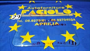 VETRO LUNOTTO FIAT UNO FIORINO LATERALE POSTERIORE CRISTALLO CHIARO 127 1^ SERIE - Foto 1 di 7