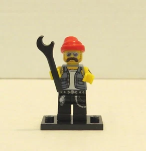 Lego 71001 Series 10 Collectible Minifigures MOTORCYCLE MECHANIC NEW SEALED - Picture 1 of 3