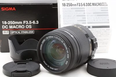 [Excellent5+] Sigma 18-250mm f3.5-6.3 DC MACRO OS HSM Nikon from JAPAN - Image 1 of 4