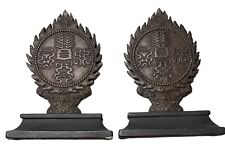 Museum Of Natural History Bookends By Alva Museum Replicas Asian Theme carved