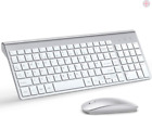Wireless Keyboard and Mouse Ultra Slim Combo, TopMate 2.4G Silent Compact... 