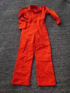 Dickies Ladies or Mens Or Kids Orange Colour boilersuit Or Overalls Or Jumpsuit. - Picture 1 of 4