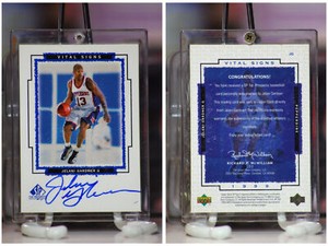 1999 SP Top Prospects VS Autograph Jelani Gardner Authentic Auto RC