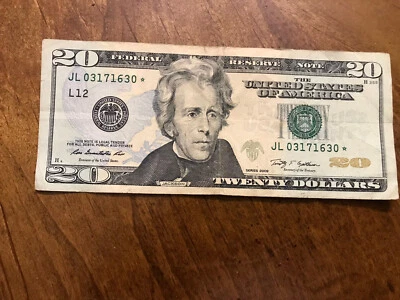 2009 Star Note 20 Dollar Bill - Image 1 of 2