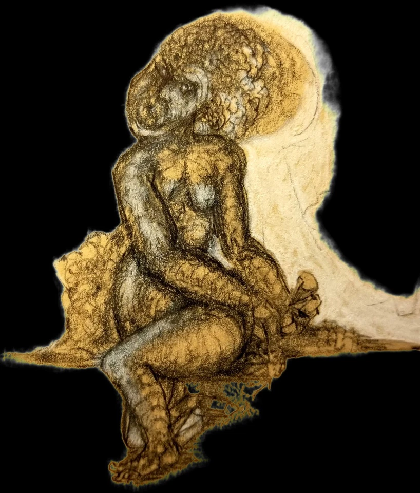 Surrealista, impresionista, dibujo pastel - Posando Foto 1 de 1