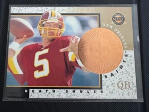 1997 Pinnacle Mint Collection NFL Bronze Heath Shuler Card #18 Saints NFL - Picture 1 of 3