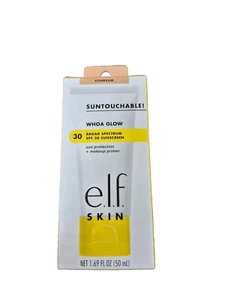 ELF Whoa Glow LSF 30 Sonnenschutz + Makeup Primer Sunbeam Suntouchable 9/25 - Bild 1 von 3