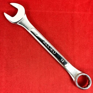 New! Vtg Allied 12mm Metric 12-point Short Combination Wrench - Picture 1 of 8
