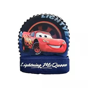 Disney Pixar Cars Soft Lunch Bag Lightning McQueen 2 Compartments Backpack Clips - Picture 1 of 10