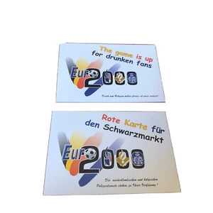 Euro Scoccer 2000 Postcards - Picture 1 of 4