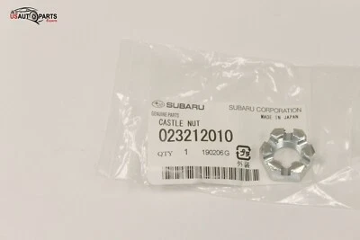 Genuine Subaru - Outer Tie Rod Castle Nut For Ascent BRZ Forester 2.5L 2002-2025 - Image 1 of 4