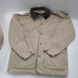 Men's Medium Woolrich Wool Blanket Lined Coat Barn Chore Jacket - Picture 1 of 13