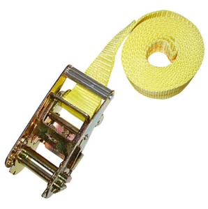 LIFT ALL | 2" X 16 FT ENDLESS 10K LOAD HUGGER POLY TIE DOWN W/ RATCHET | 4 PACK - Picture 1 of 2