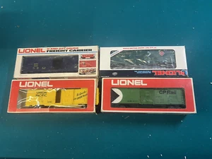 Juego de 4 coches caja lionel calibre - Imagen 1 de 9