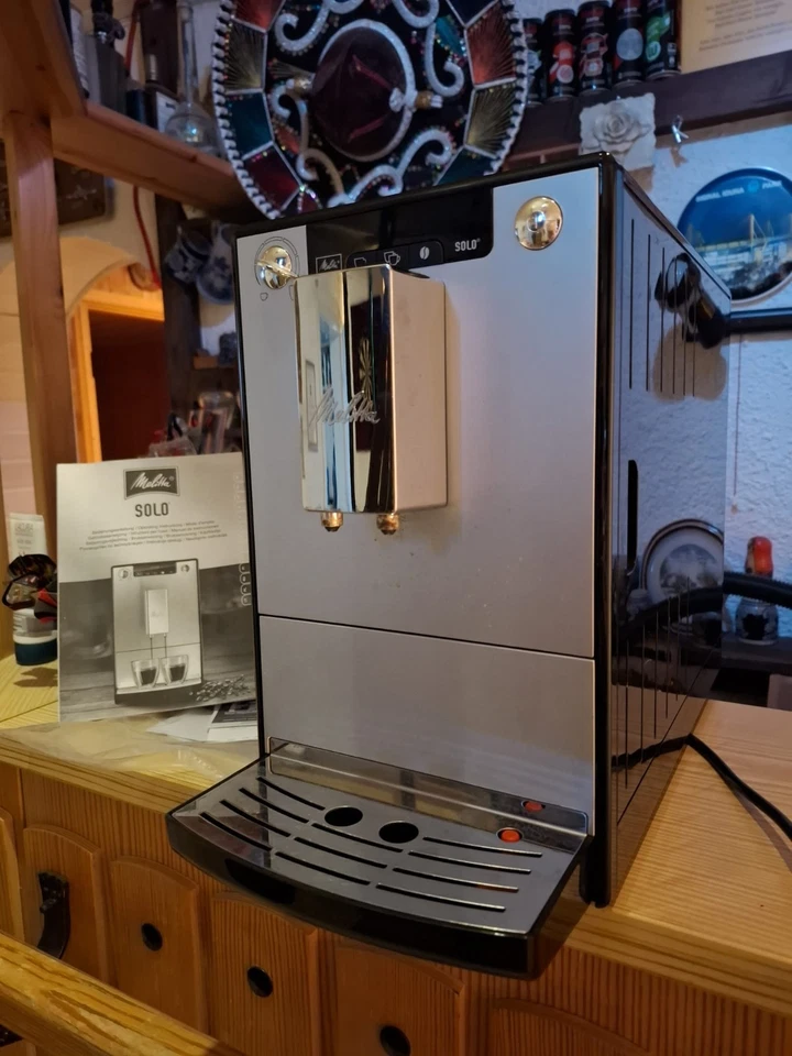 Kaffeevollautomat Melitta, E950 - 203 Eu, 1450 W, Silber/schwarz - Bild 1 von 1