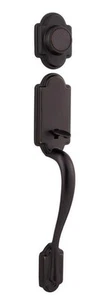 Kwikset 802AN LIP 11P Arlington Inactive Handleset, Exterior, Venetian Bronze - Picture 1 of 5