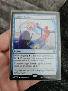 MTG: Marvel's Spider-Man: (0046) Spider-Sense (R) - Rare, Base Card - Picture 1 of 2