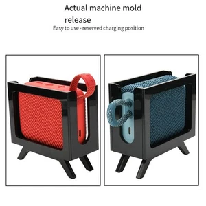 Retro Acrylic Speaker Stand for JBL GO3 & GO4 - Stylish & Anti-Slip Design! - Zdjęcie 1 z 12